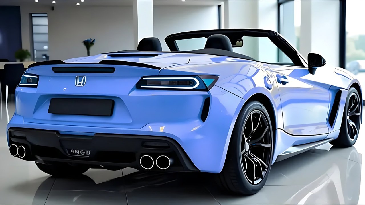 2026 Honda S2000 Car Breaks Cover