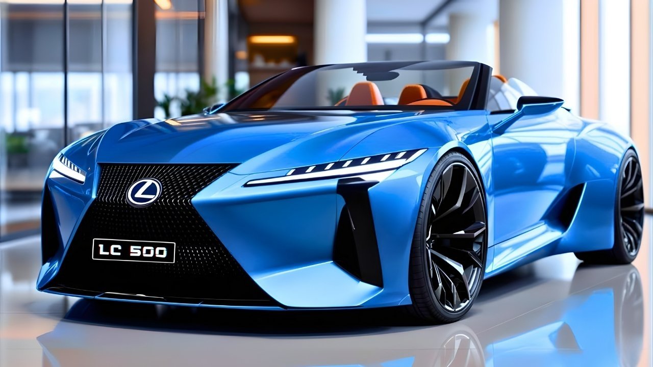 2026 Lexus LC 500 Convertible Unveiled