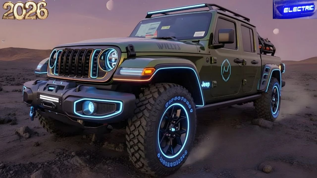 Jeep’s 2026 Gladiator Retro ’41 Edition Blends