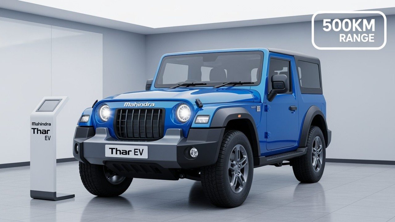Mahindra Thar EV SX4 to Launch