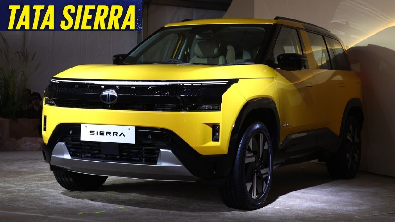 Tata Sierra EV Nears Production 2026 Launch