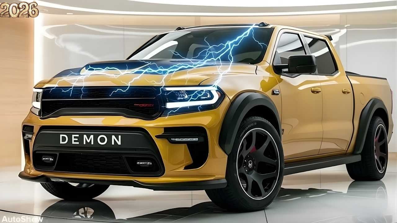Dodge Demon Pickup 2026 First Look – Extreme Power
